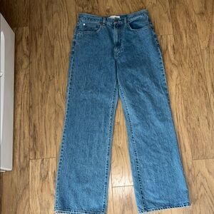 Aritzia Denim Forum Farrah Hi-rise wide jean